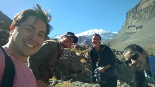 Selfie pra comprovar (Estêvão, Juan, Dadah e Lídia)
